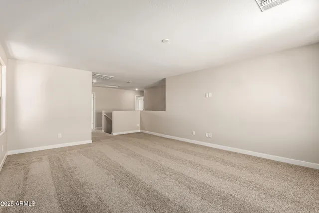 a view of empty room