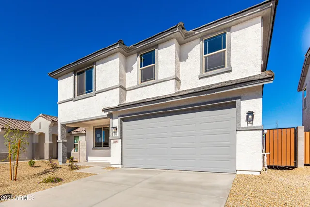 a side view of a house