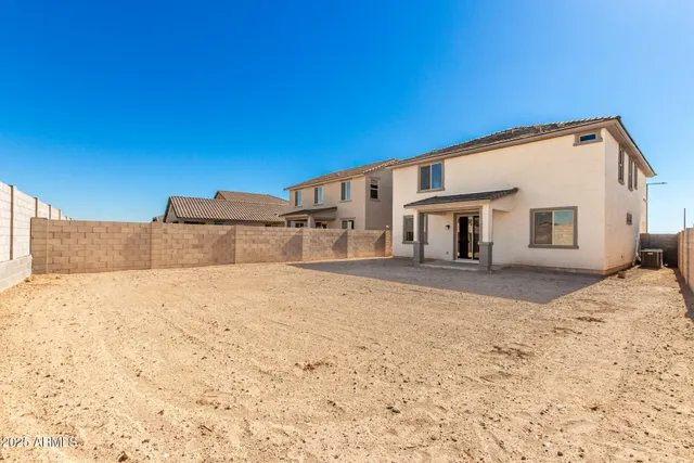 a house view with a outdoor space