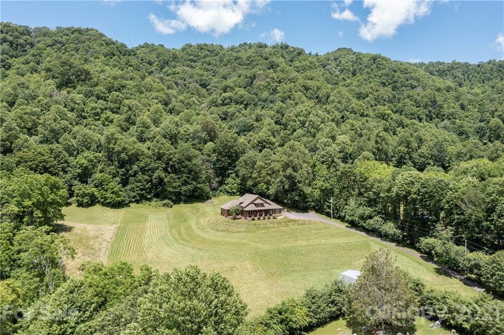 253 Benitez Way Clyde, NC 28721 - Photo 39 of 40 a view of a back yard of the house