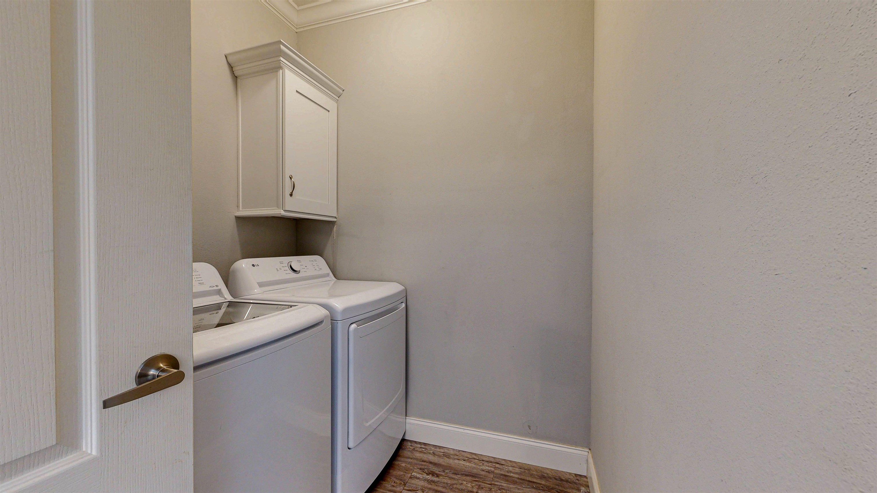 5910 Rio Royalle Road St. Augustine, FL 32080 - Photo 36 of 48 a utility room with dryer and washer