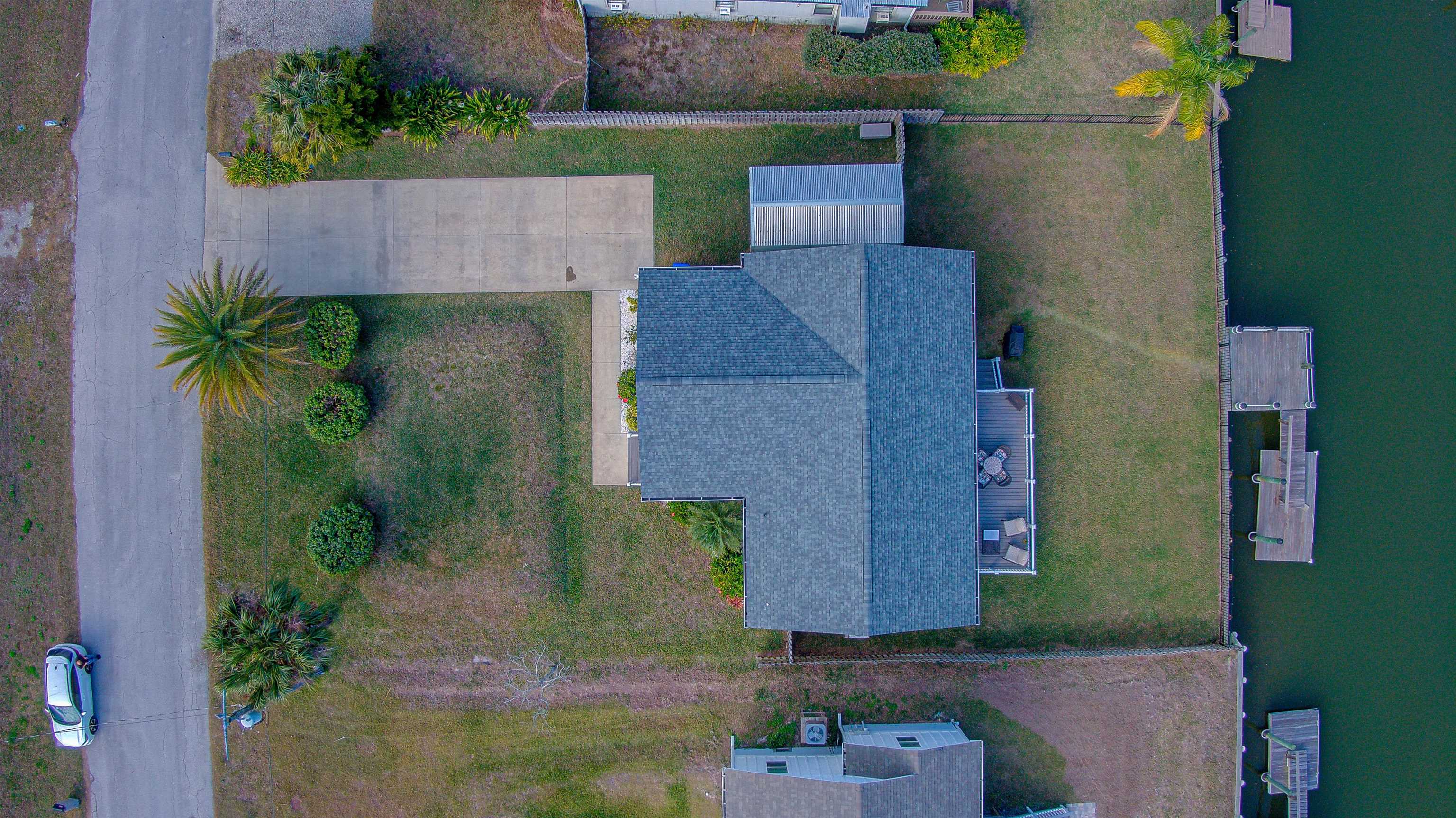 5910 Rio Royalle Road St. Augustine, FL 32080 - Photo 43 of 48 an aerial view of a house with garden space and street view