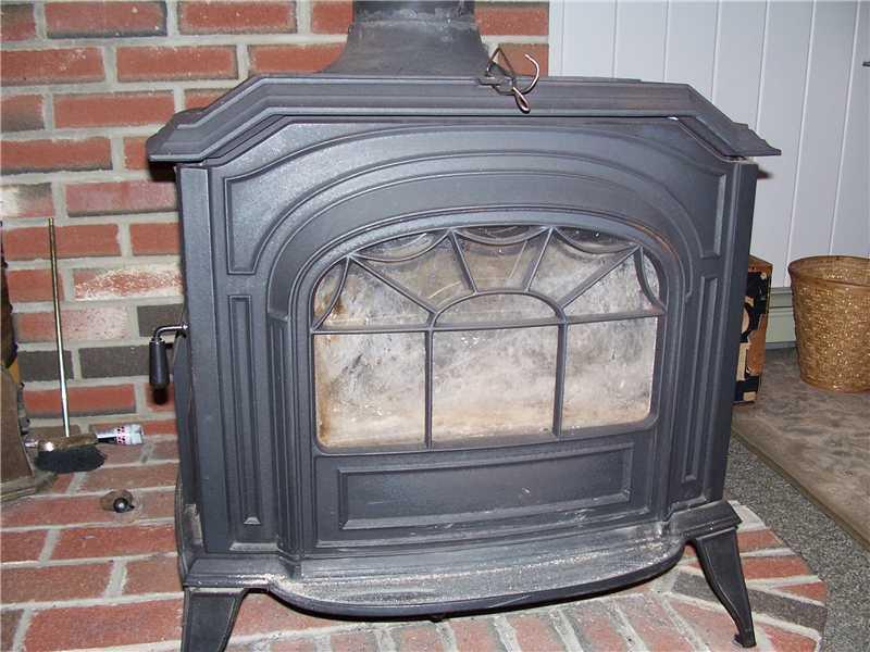 71 Birch Ridge Road Machias, ME 04654 - Photo 20 of 26 Den/Family/Great Room. Woodstove in...