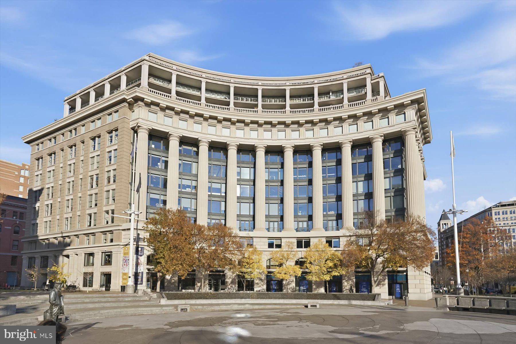 front view of a large building