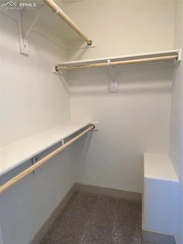 a close up view of racks on the wall