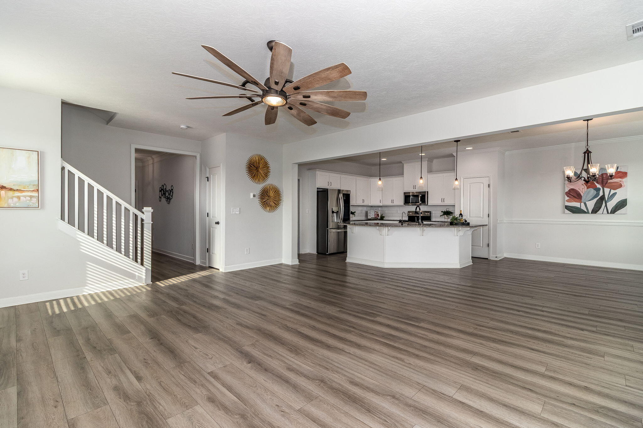 115 Dublin Loop Grovetown, GA 30813 - Photo 12 of 65 Family Room to Kitchen