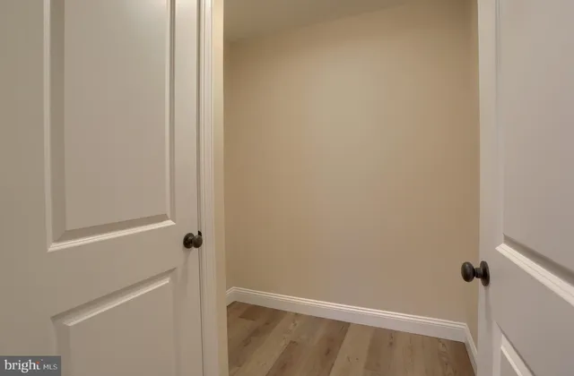 a view of closet area