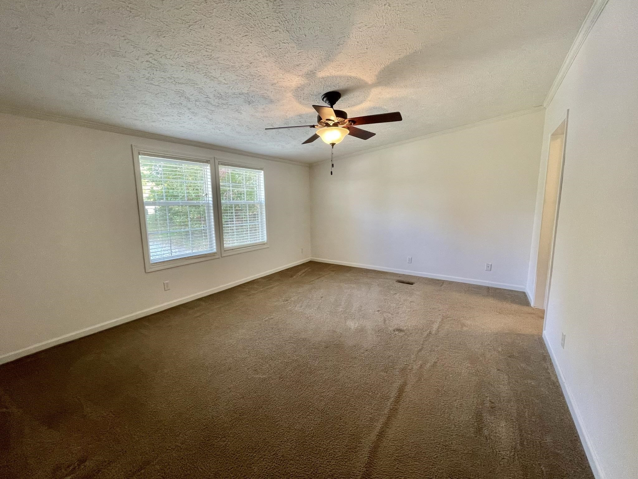 45 Divine Lane Roxboro, NC 27573 - Photo 12 of 28 an empty room with windows and fan