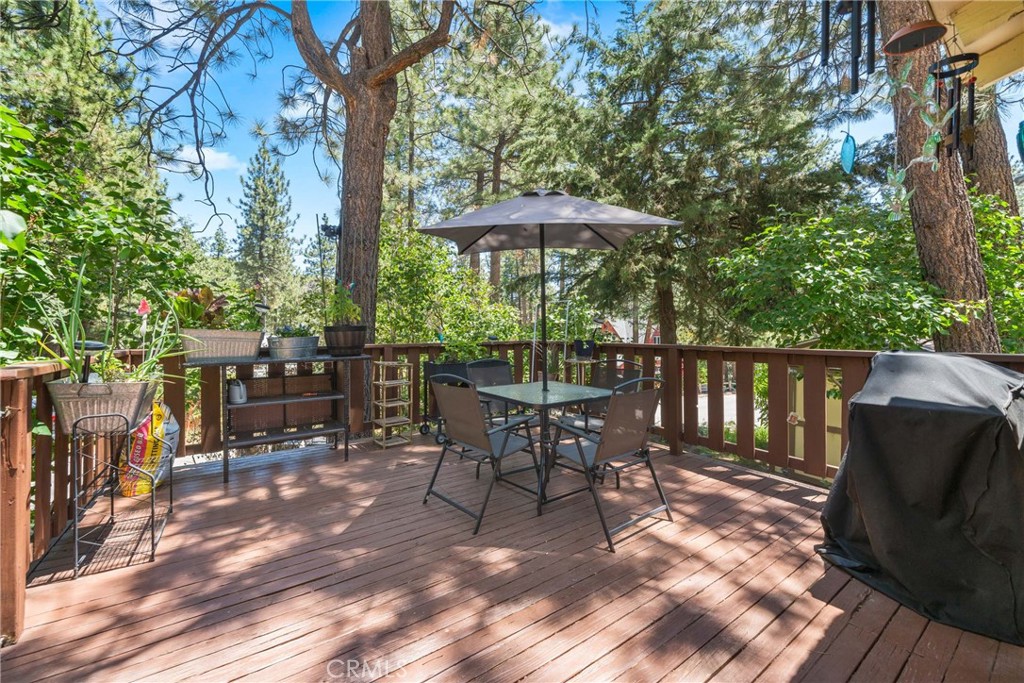 1501 Oriole Road Wrightwood, CA 92397 - Photo 26 of 29 a view of a chairs and table in the patio