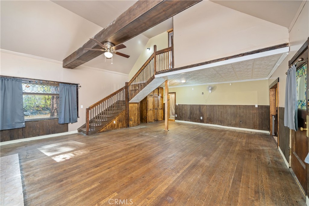 1501 Oriole Road Wrightwood, CA 92397 - Photo 6 of 29 a view of an entryway with wooden floor
