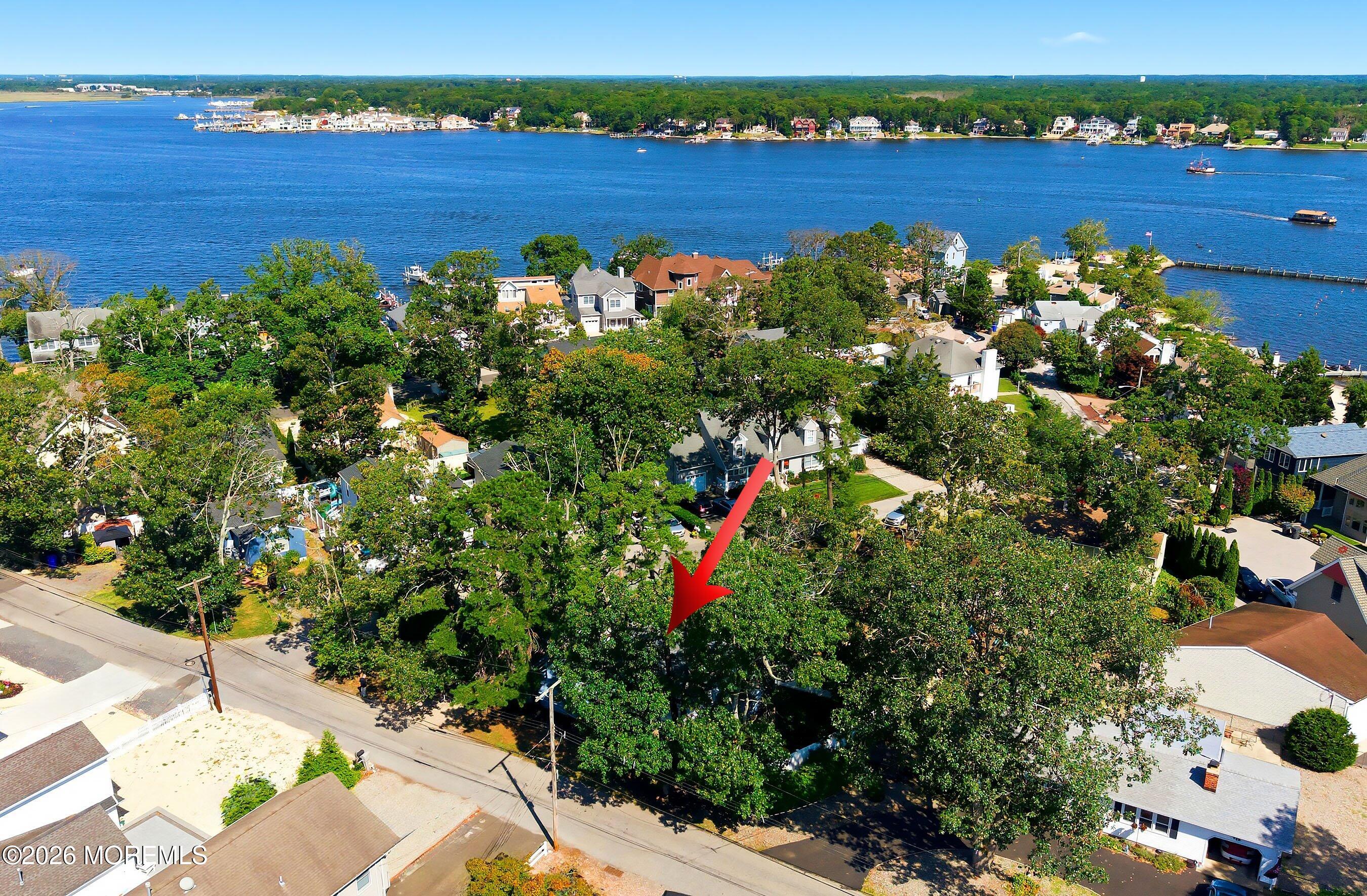 55 Reservation Row Brick, NJ 08723 - Photo 22 of 32 Aerial 2 with Arrow
