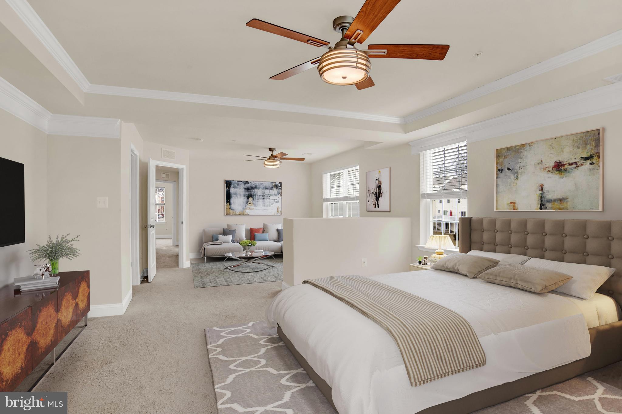 1227 Orchid Road Gambrills, MD 21054 - Photo 17 of 39 Check out the primary bedroom!