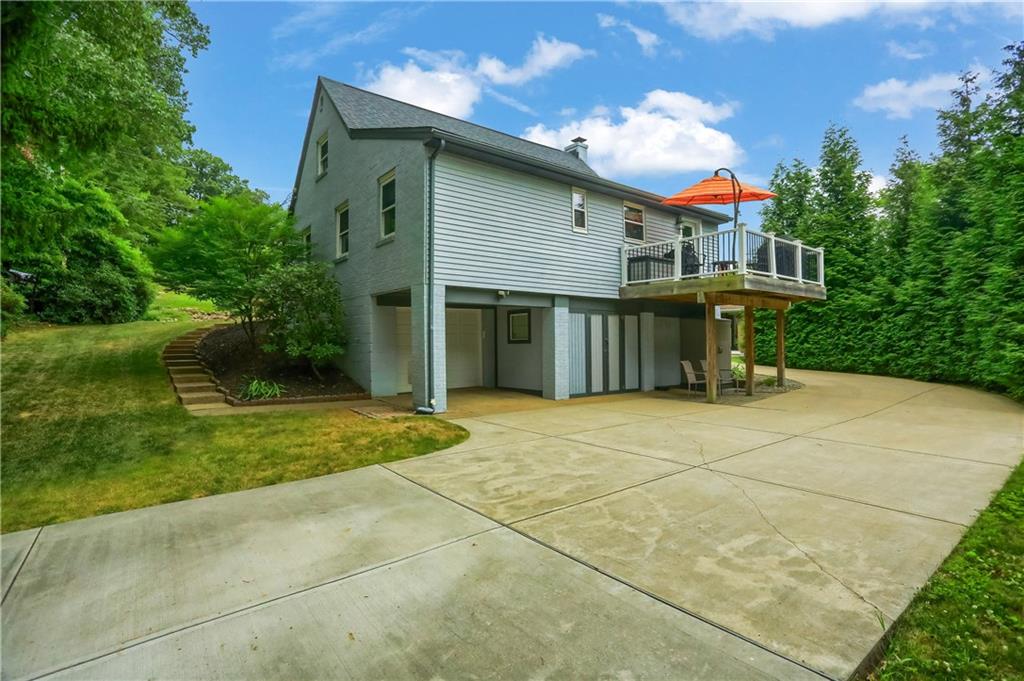 141 Ridge Avenue Pittsburgh, PA 15237 - Photo 32 of 39 An oversized concrete driveway provides abundant parking.