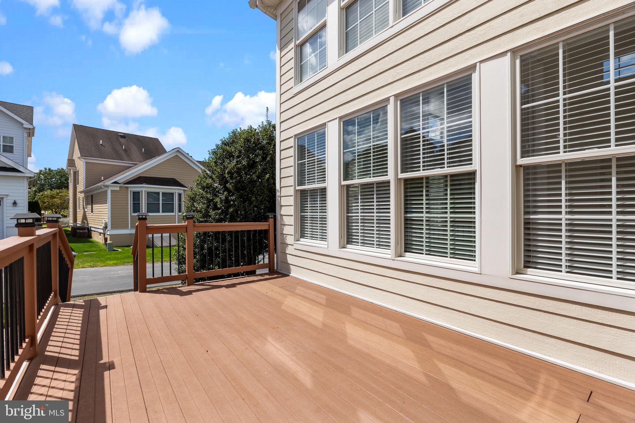 3541 Reading Way Huntingdon Valley, PA 19006 - Photo 25 of 54 a view of a house with a balcony and wooden fence
