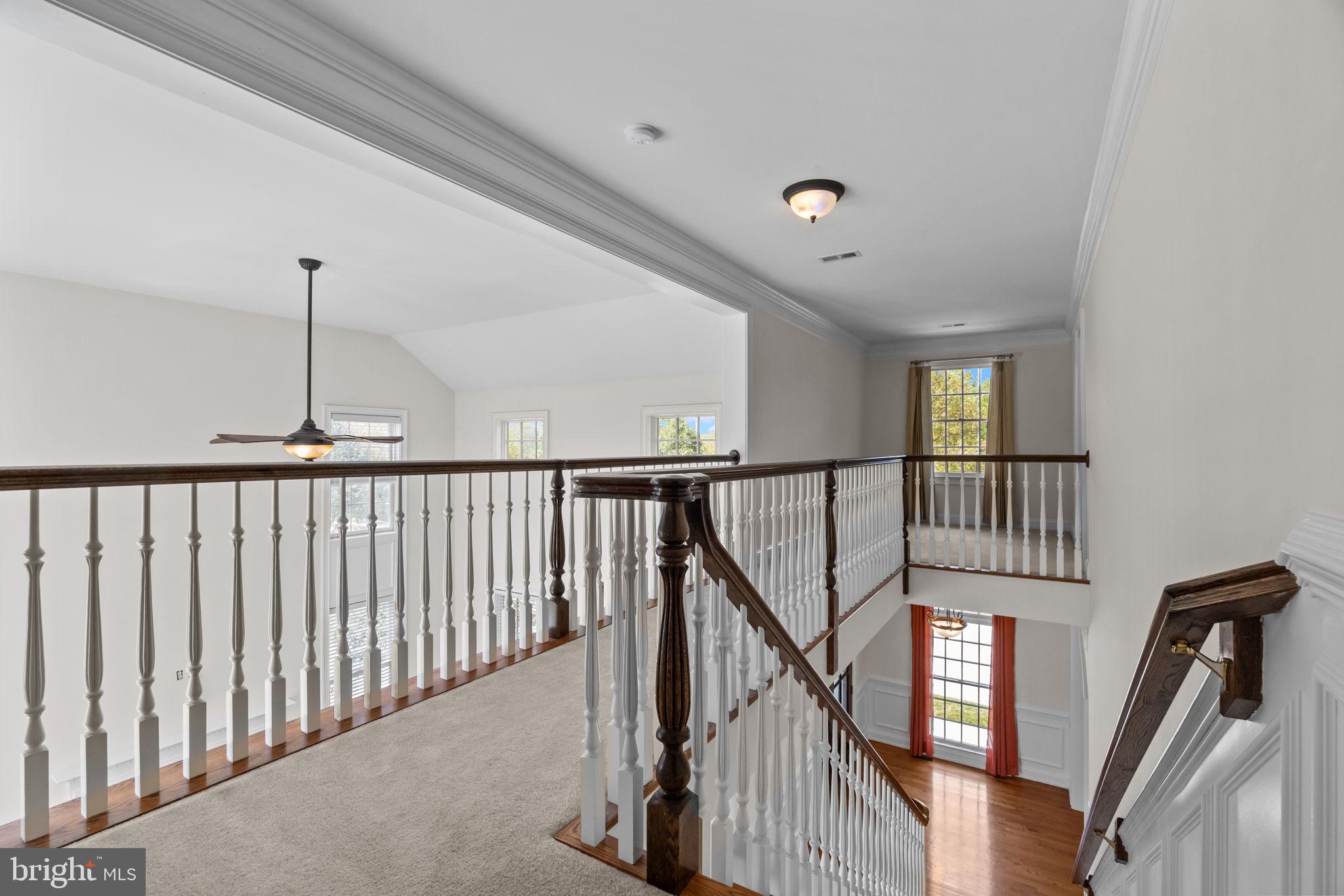 3541 Reading Way Huntingdon Valley, PA 19006 - Photo 34 of 54 a view of an entryway wooden floor and stairs