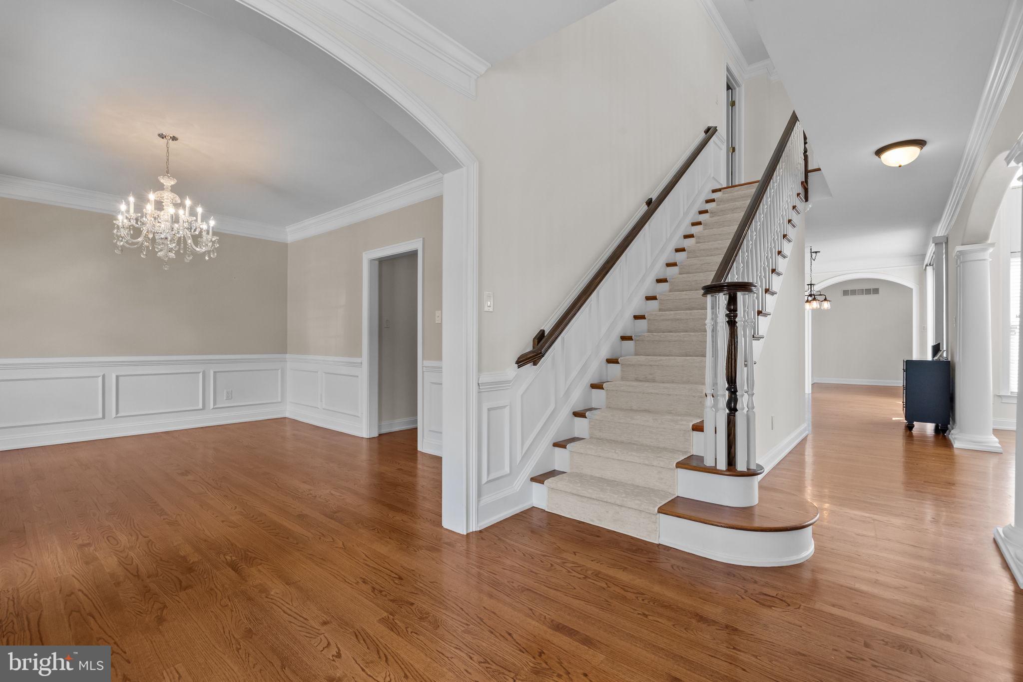 3541 Reading Way Huntingdon Valley, PA 19006 - Photo 5 of 54 a view of entryway with wooden floor