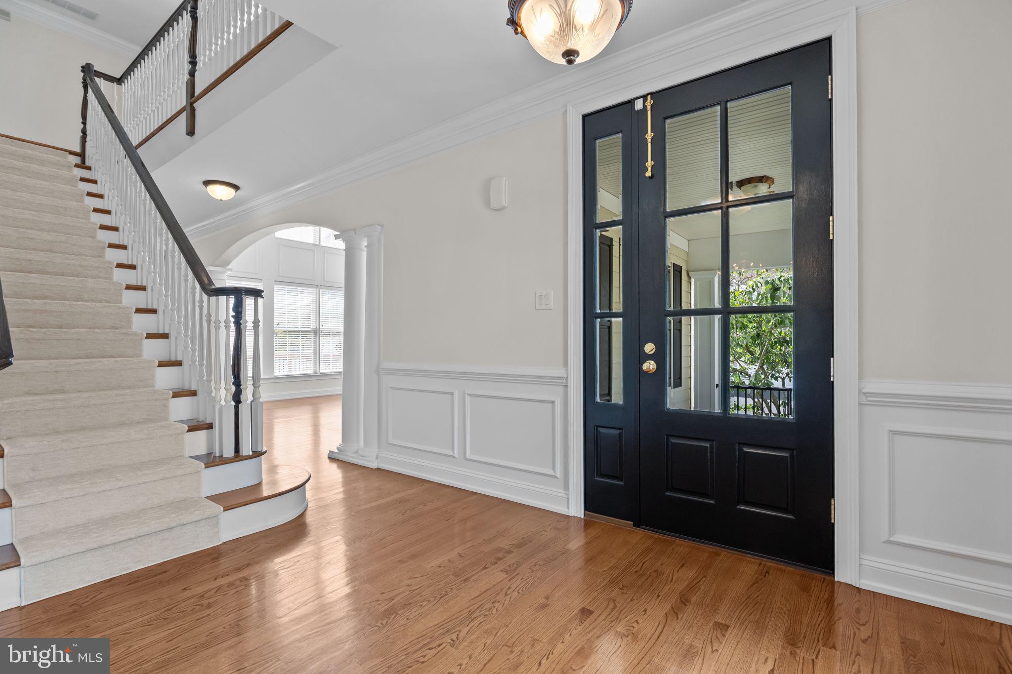 3541 Reading Way Huntingdon Valley, PA 19006 - Photo 6 of 54 a view of entryway with wooden floor