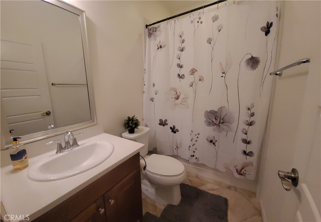 12349 Rodeo Drive, Unit B Rancho Cucamonga, CA 91739 - Photo 13 of 22 The private bathroom is right inside the unit.