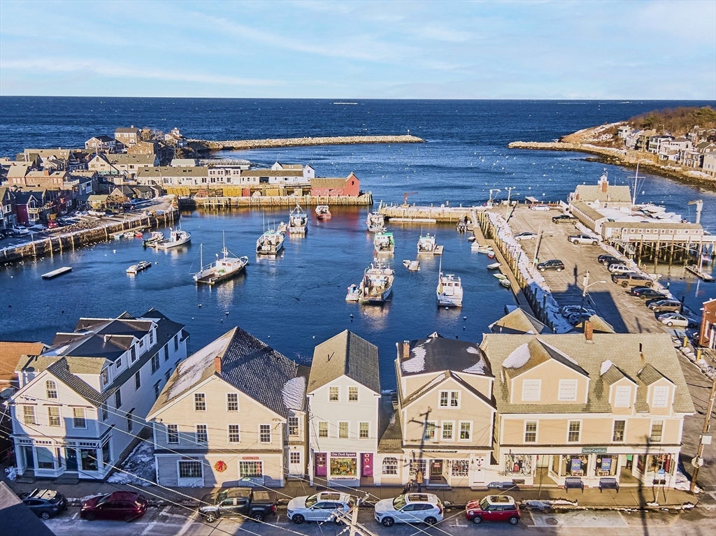 1 Dock Square Rockport, MA 01966 - Photo 30 of 34 an aerial view of multiple houses