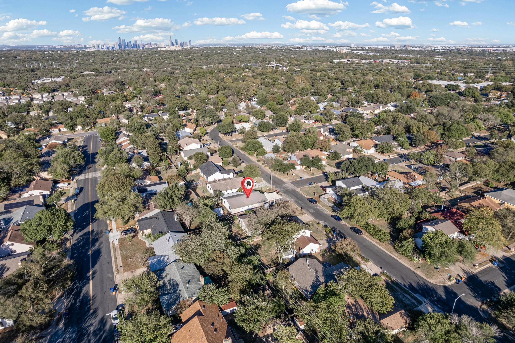 6300 Libyan Drive Austin, TX 78745 - Photo 34 of 35 an aerial view of a city