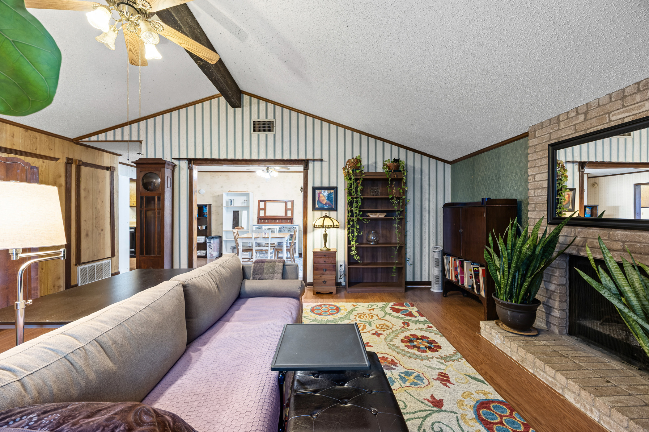6300 Libyan Drive Austin, TX 78745 - Photo 7 of 35 a living room with furniture and a potted plant