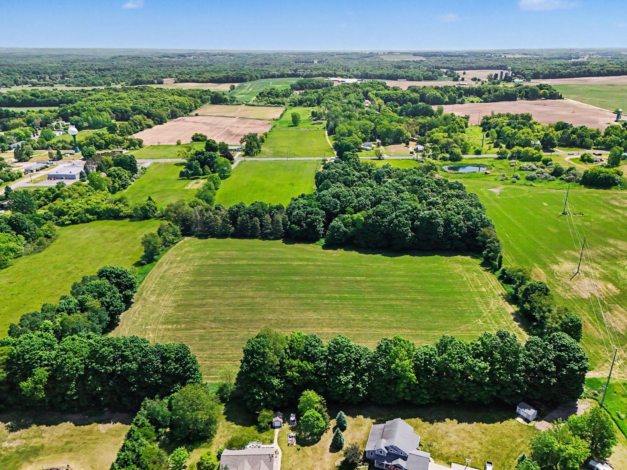 4559 South Maple Island Road Hesperia, MI 49421 - Photo 38 of 40 Aerial view from West