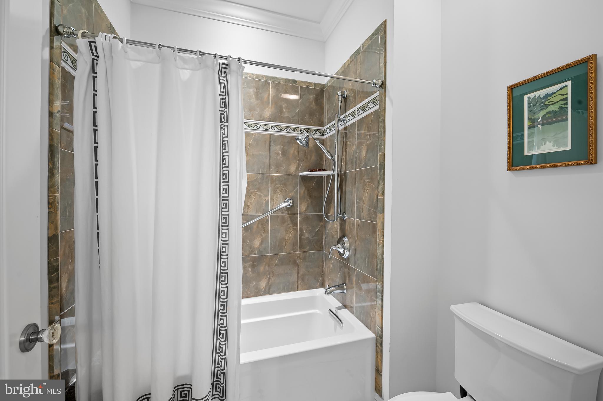 2049 Corbett Road Monkton, MD 21111 - Photo 43 of 66 a bathroom with a shower and a toilet