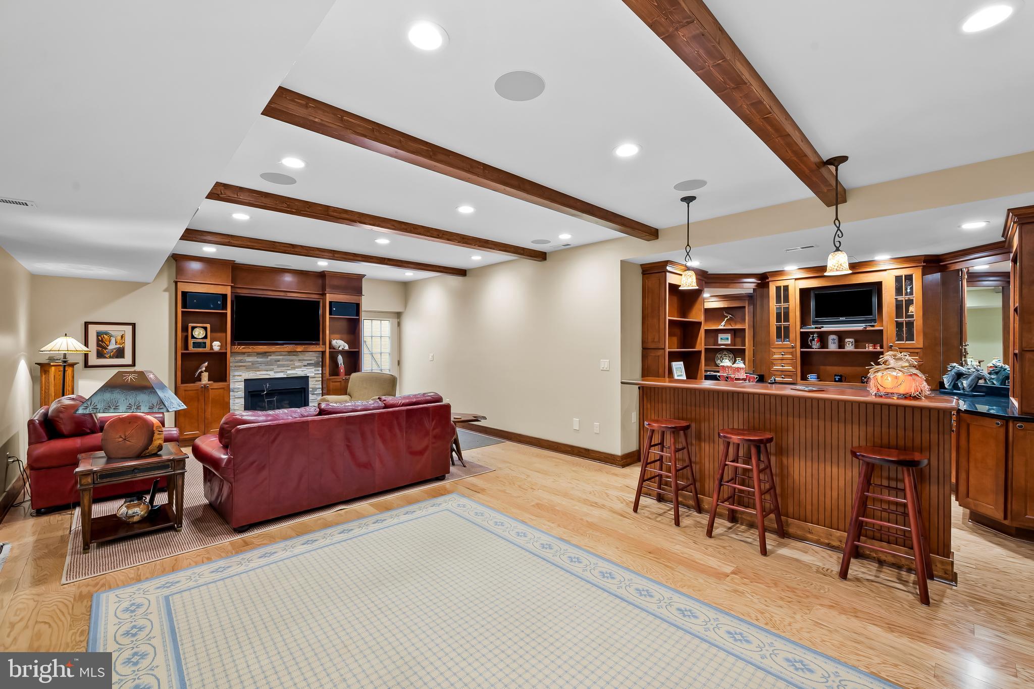 2049 Corbett Road Monkton, MD 21111 - Photo 53 of 66 a living room with furniture and a flat screen tv