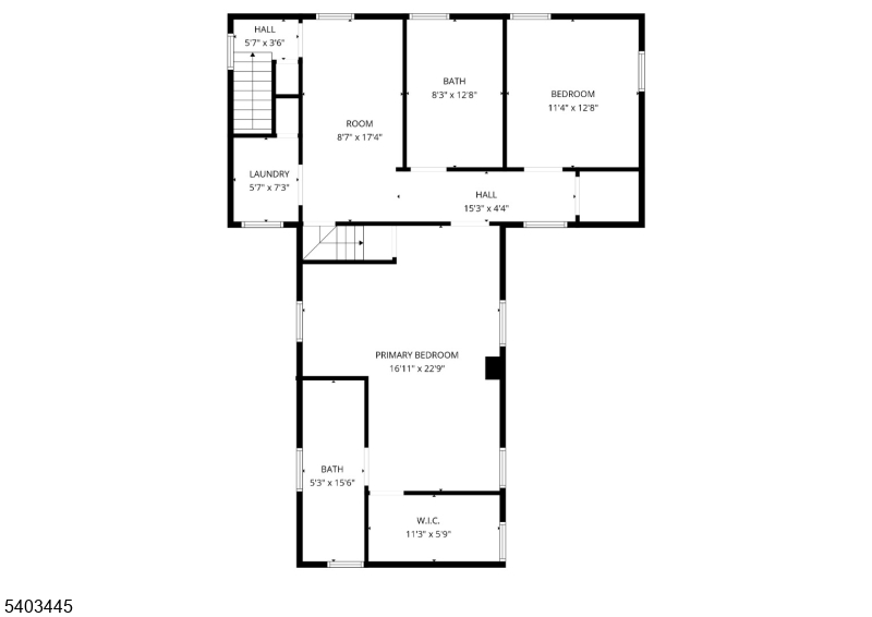 44 Main Street Califon, NJ 07830 - Photo 40 of 42 a picture of floor plan