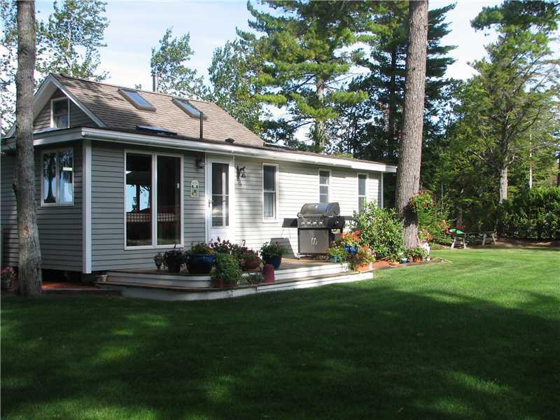 Lot#7.10 Sunset Cove Road Princeton, ME 04668 - Photo 5 of 34 Exterior Back. The cottage as you...