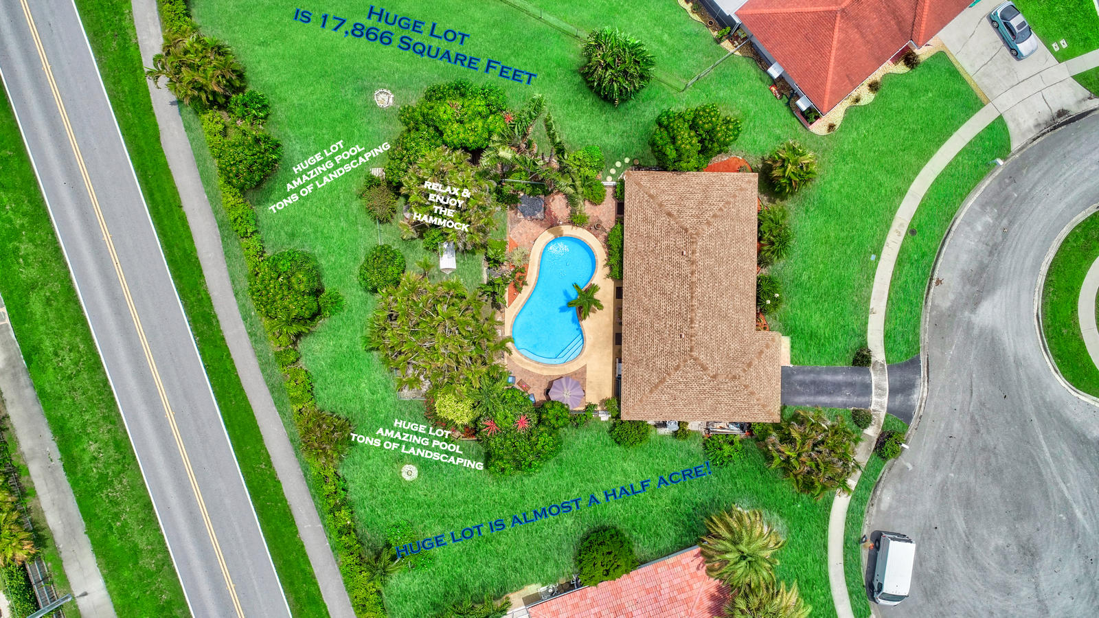 4542 Avalon Street Boca Raton, FL 33428 - Photo 41 of 51 a view of a garden