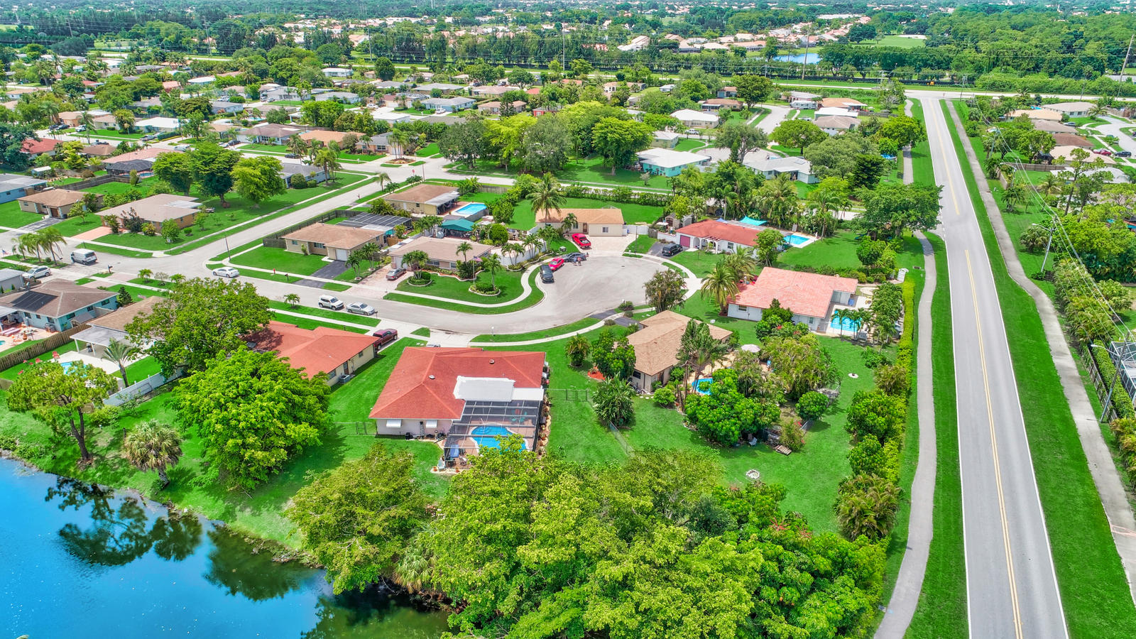 4542 Avalon Street Boca Raton, FL 33428 - Photo 42 of 51 view of a city