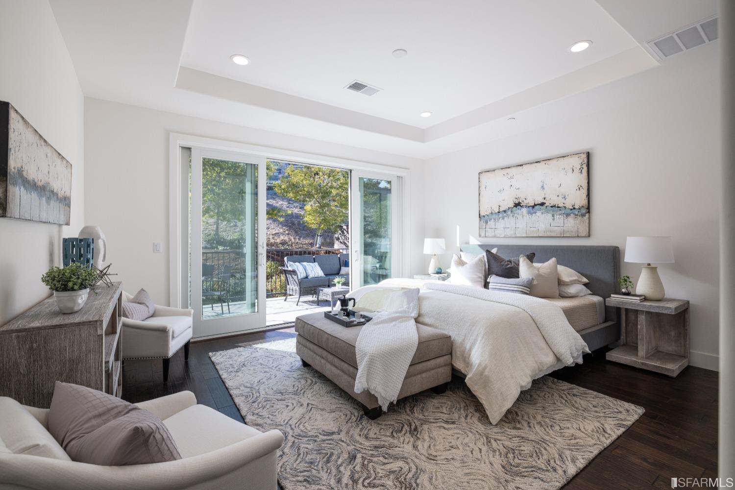 30 Wilder Road Orinda, CA 94563 - Photo 31 of 57 a spacious bedroom with a bed and glass window