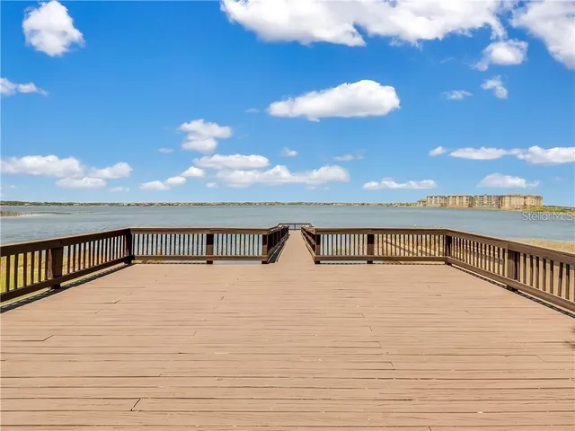 a view of balcony with ocean view