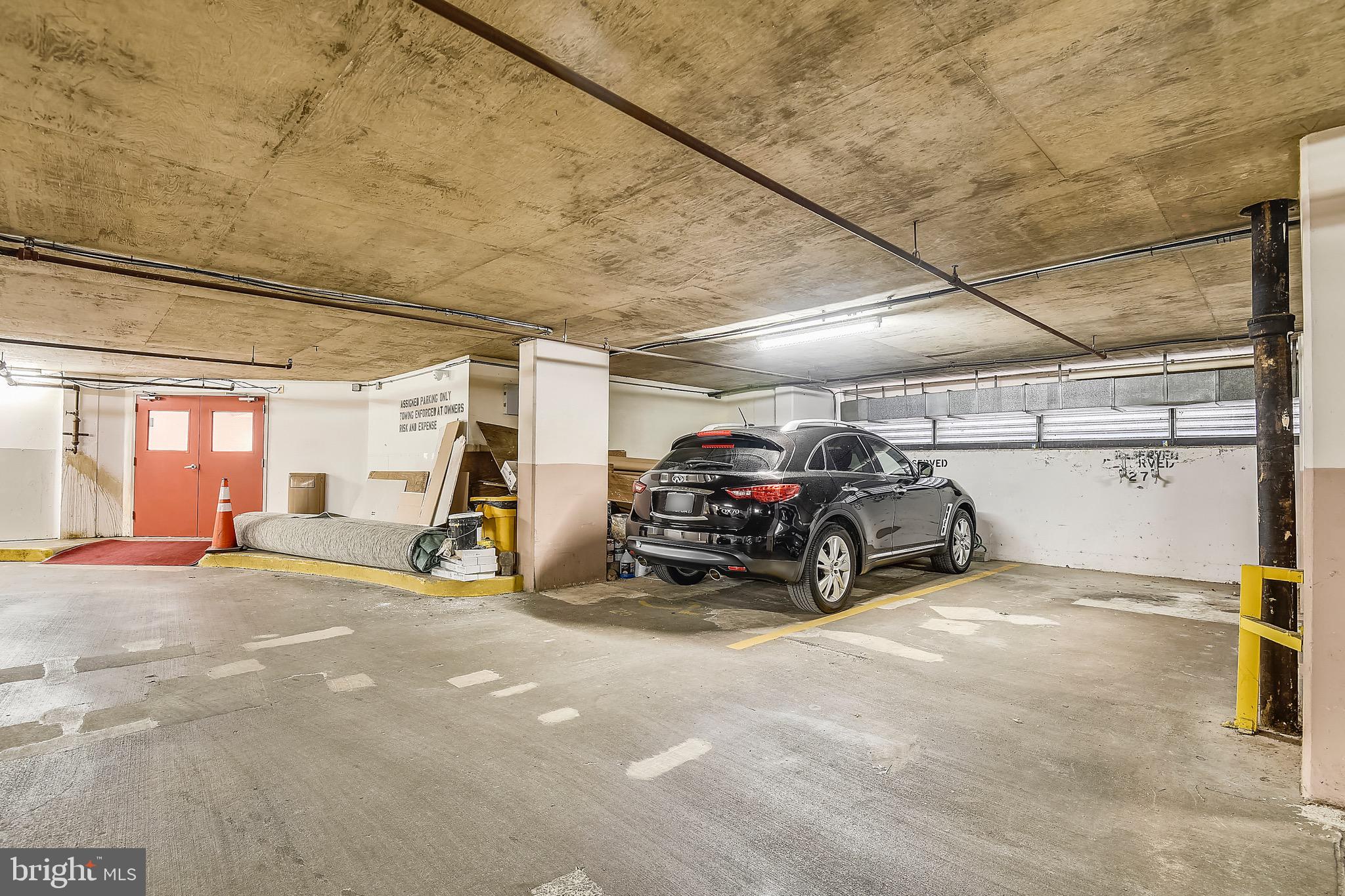 1301 North Courthouse Road, Unit 1503 Arlington, VA 22201 - Photo 19 of 26 a view of a garage with cars