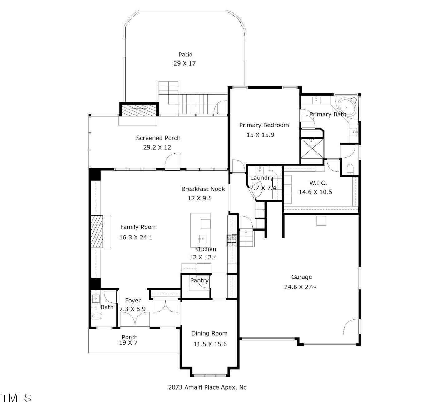 2073 Amalfi Place Apex, NC 27502 - Photo 39 of 40