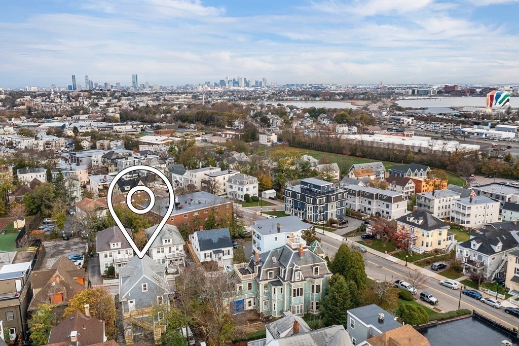 1 Claymont Terrace Boston, MA 02122 - Photo 3 of 42 an aerial view of a city