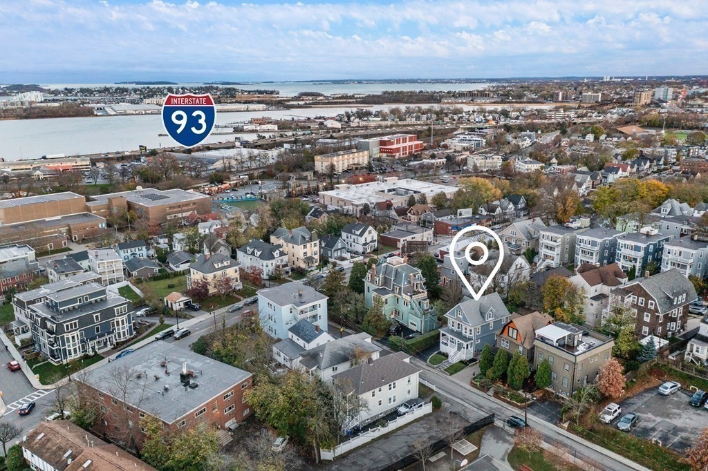 1 Claymont Terrace Boston, MA 02122 - Photo 4 of 42 an aerial view of a city