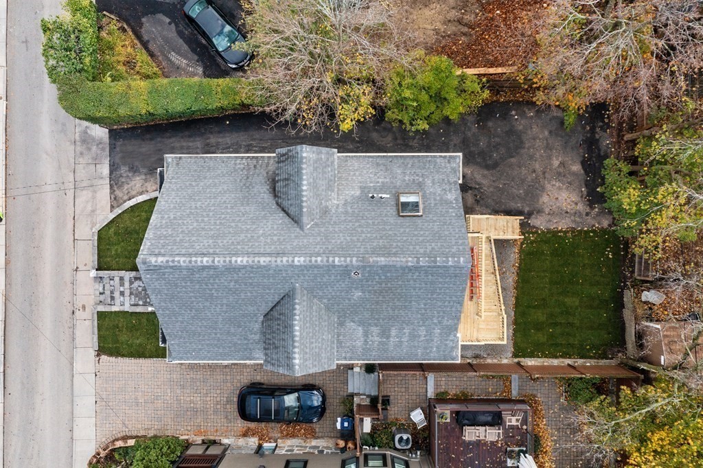 1 Claymont Terrace Boston, MA 02122 - Photo 5 of 42 an aerial view of a house with outdoor space