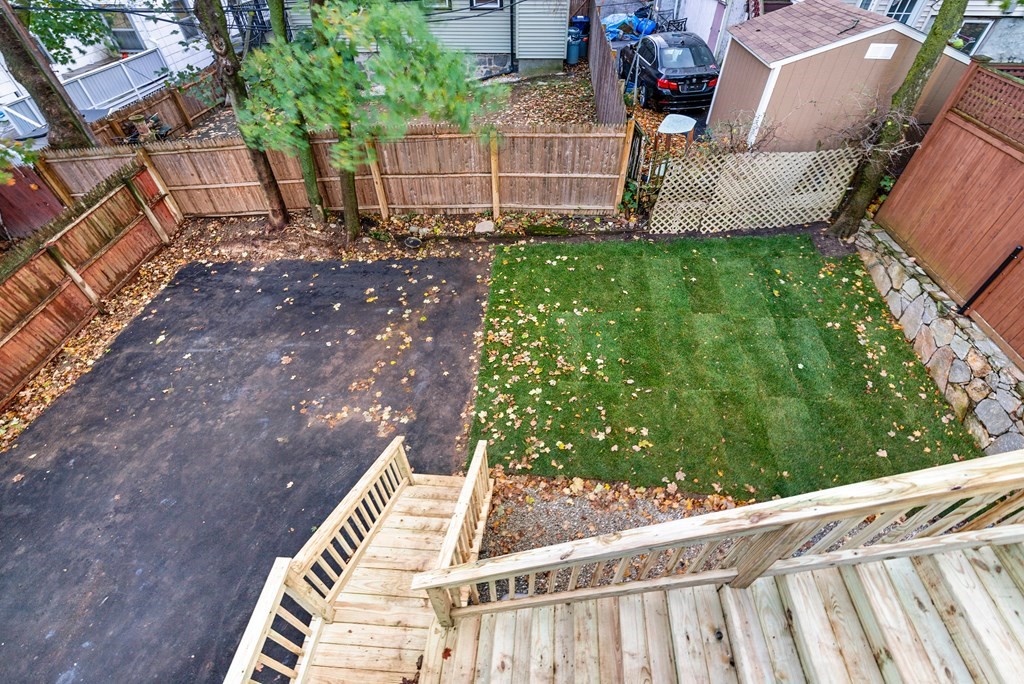 1 Claymont Terrace Boston, MA 02122 - Photo 9 of 42 a view of a backyard with sitting area
