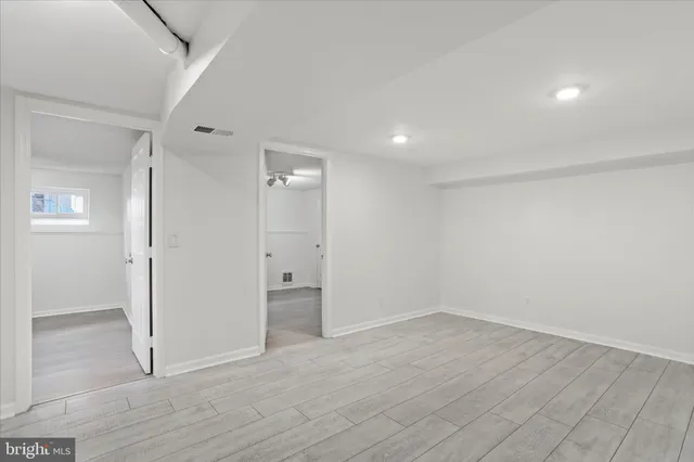 wooden floor in an empty room