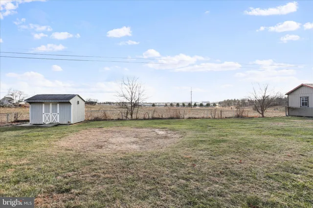 a view of a big room with a big yard and large trees