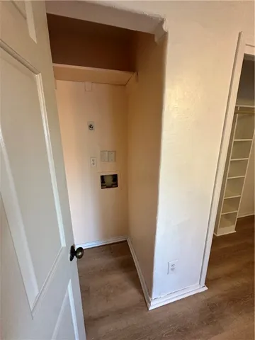 a view of front door