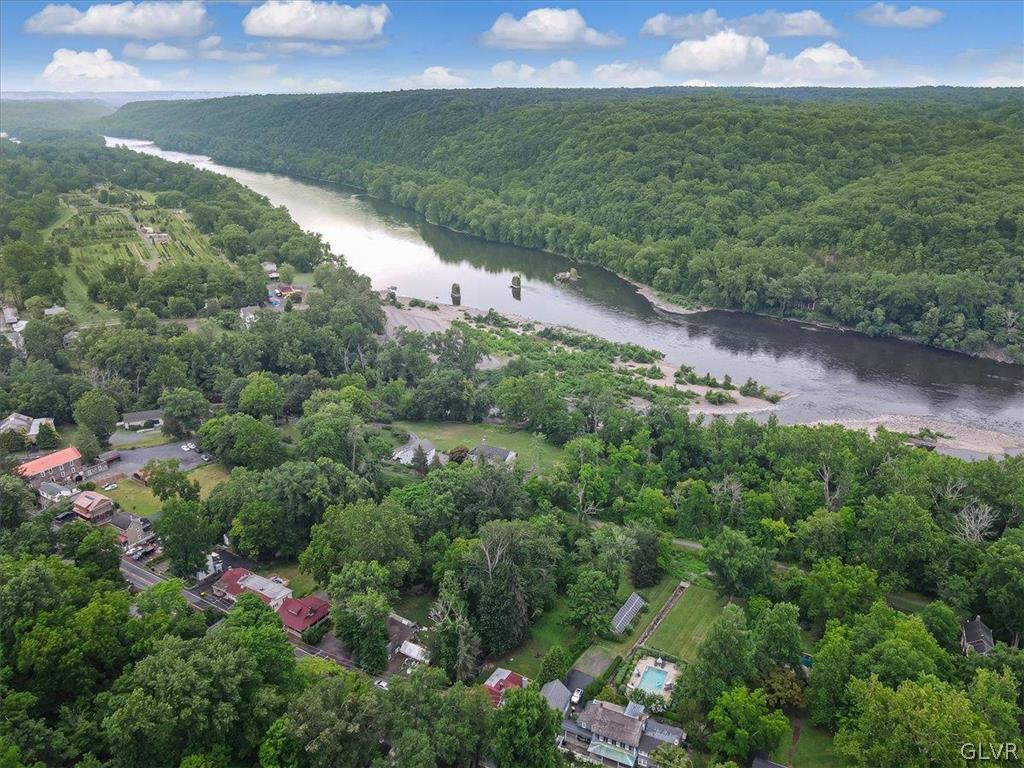 4825 River Road New Hope, PA 18938 - Photo 50 of 50 a view of a lake with a yard