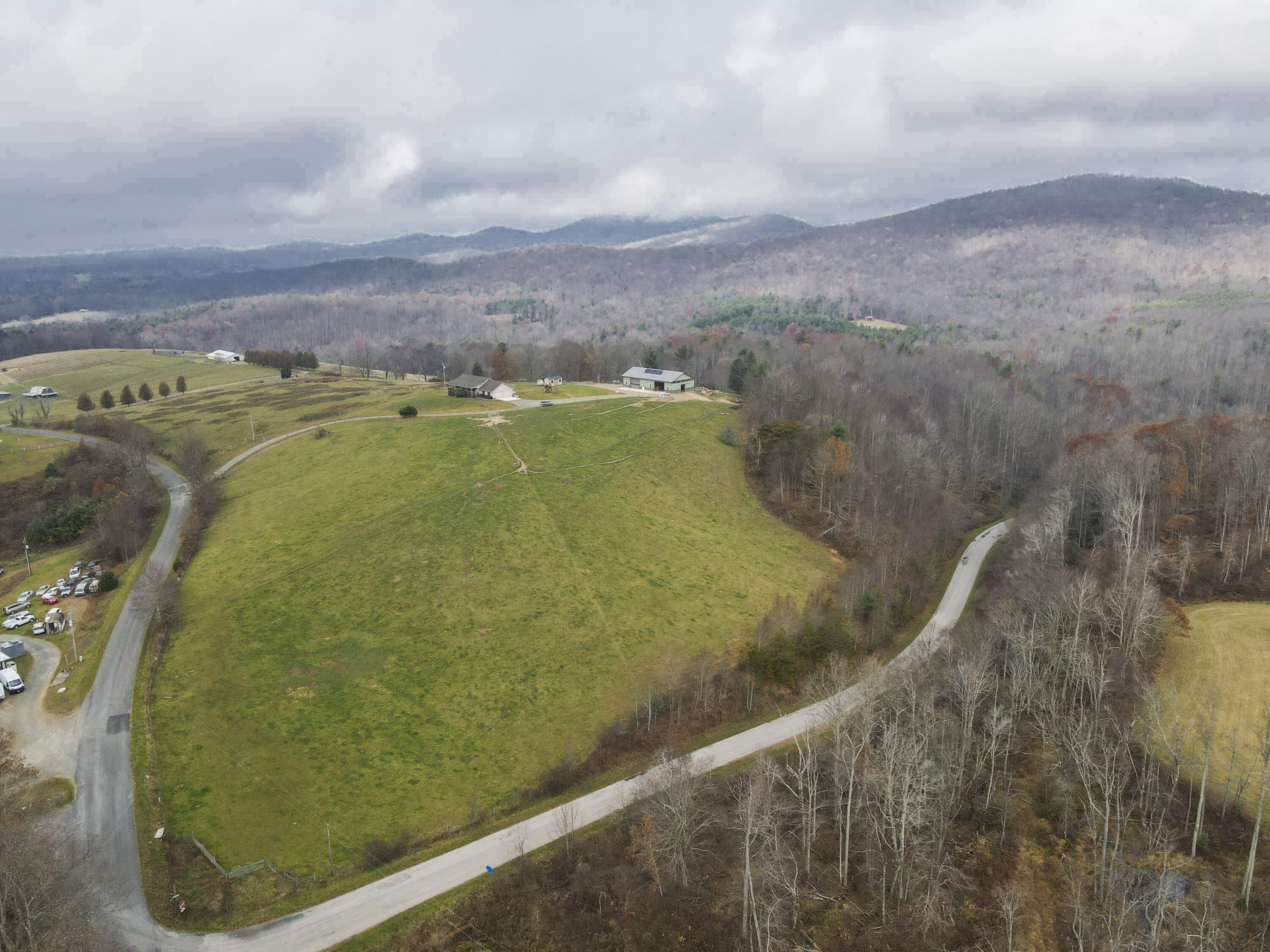5485 Buffalo Mountain Road Southwest Willis, VA 24380 - Photo 67 of 77 a view of a city from a balcony