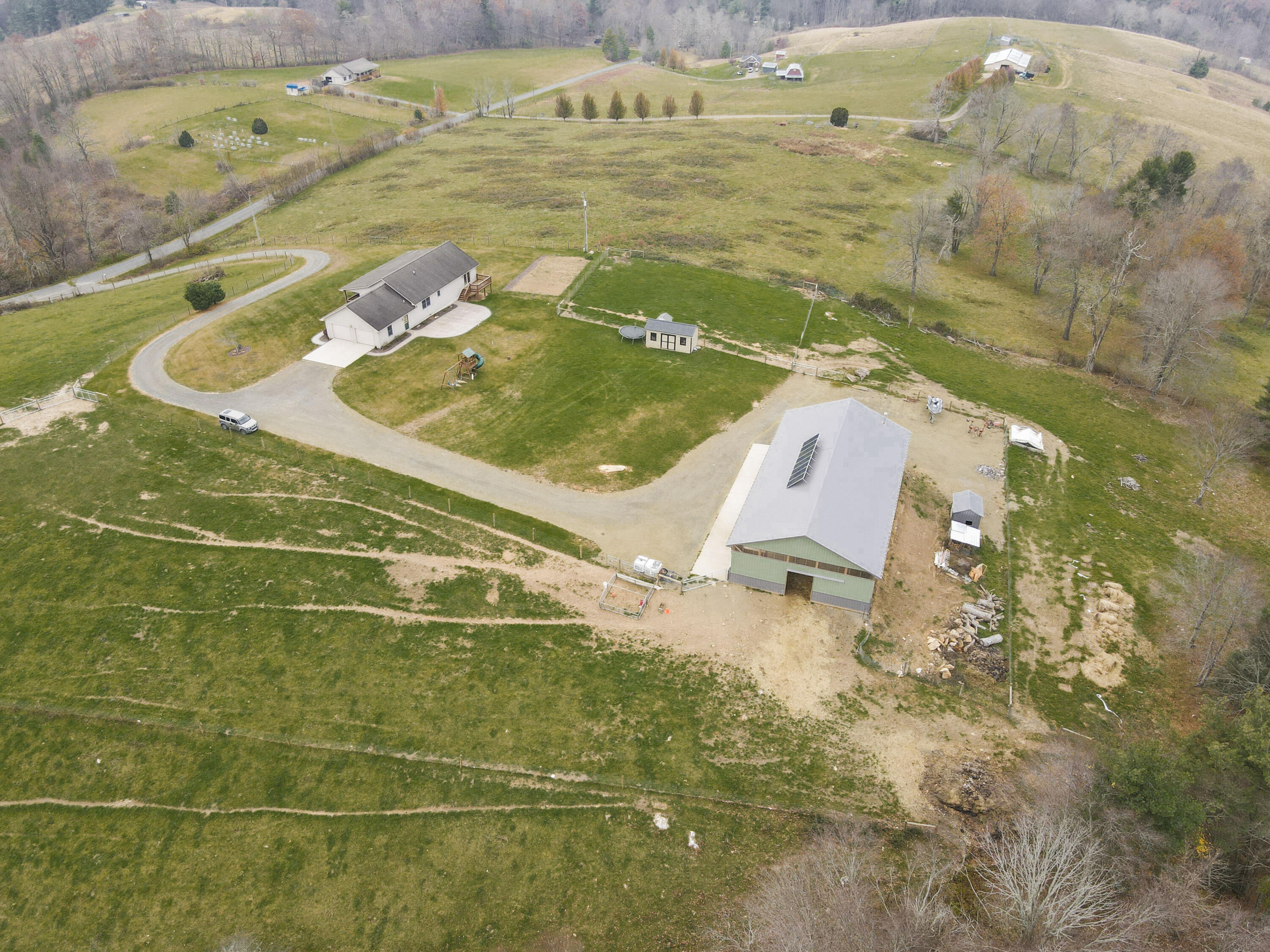5485 Buffalo Mountain Road Southwest Willis, VA 24380 - Photo 71 of 77 DRONE_6