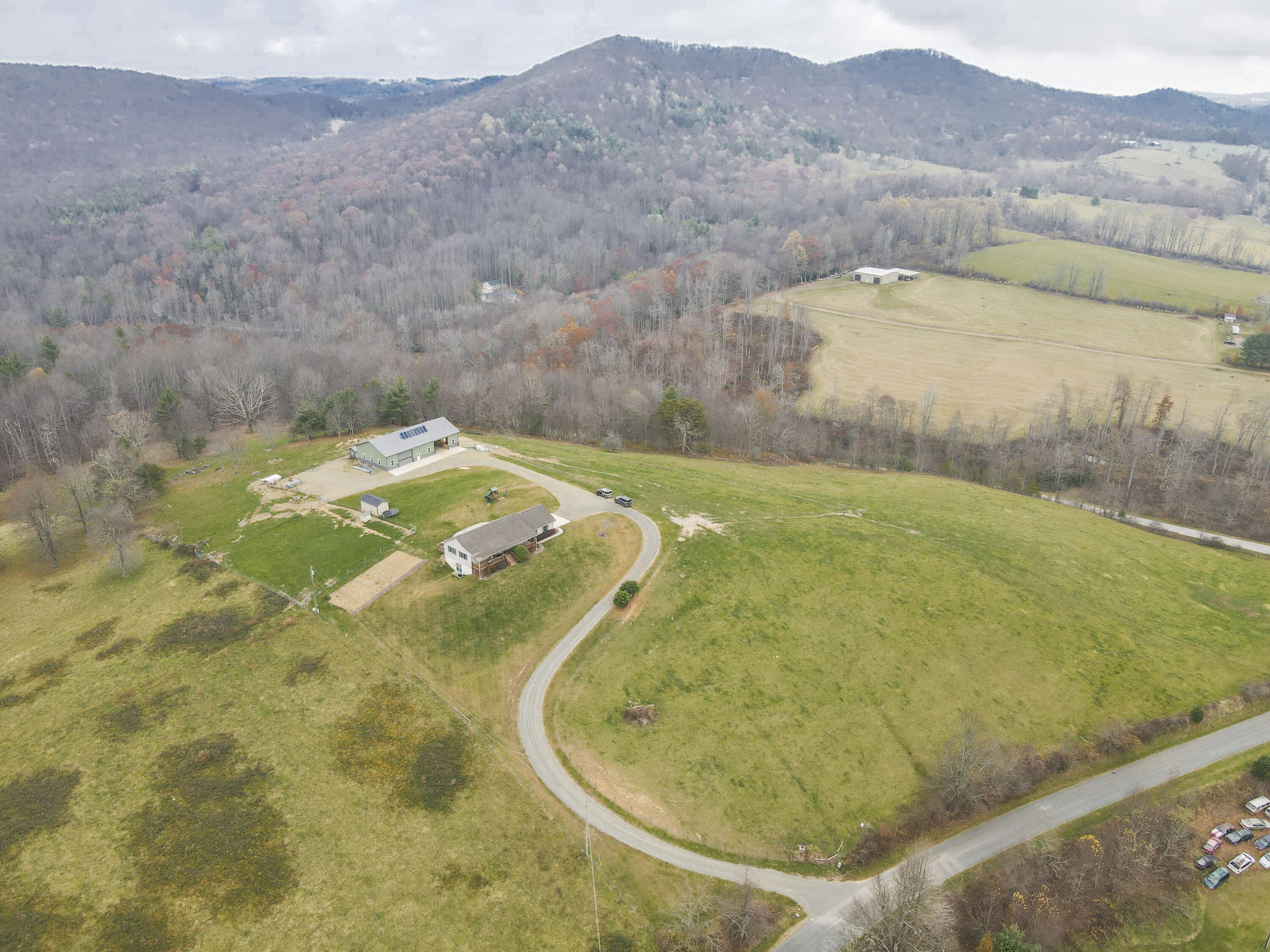 5485 Buffalo Mountain Road Southwest Willis, VA 24380 - Photo 75 of 77 a view of a swimming pool with a yard