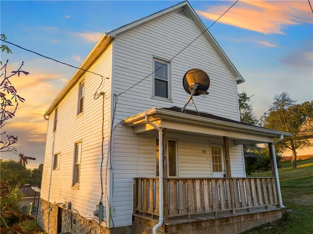 a view of a house with a window