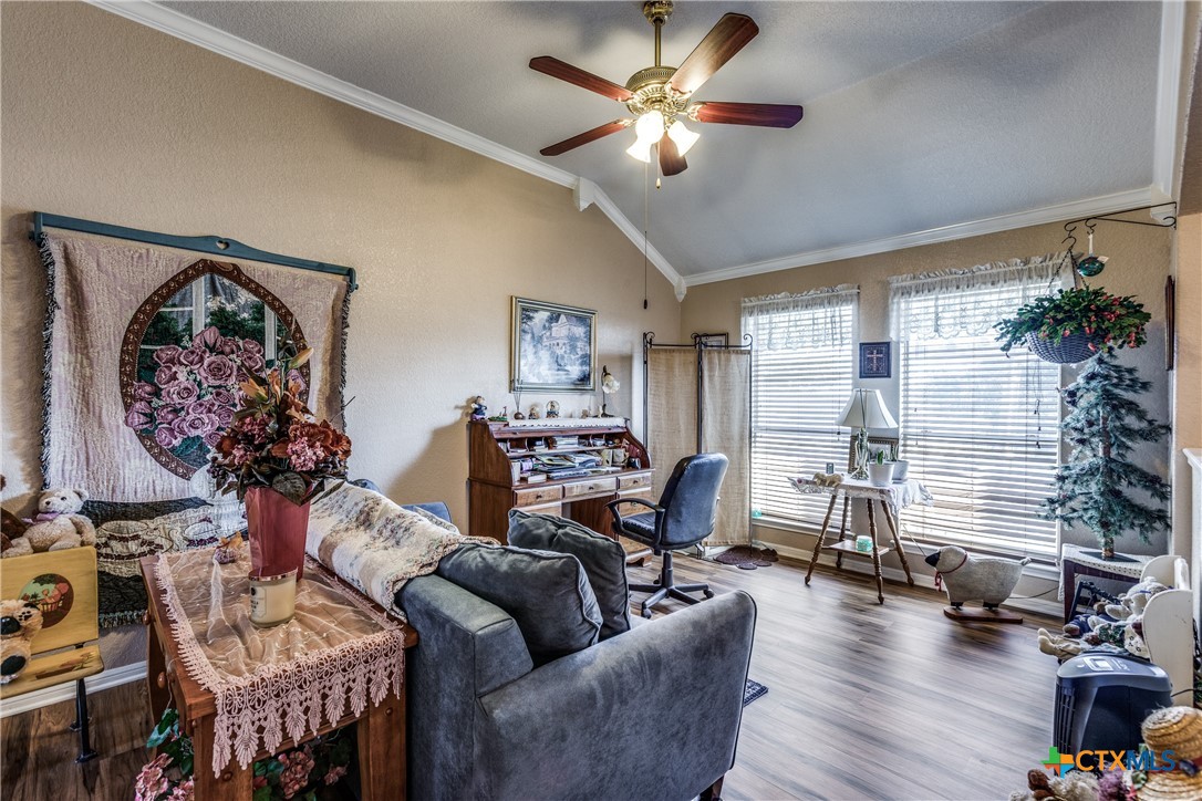1408 County Road 3300 Kempner, TX 76539 - Photo 12 of 25 a living room with furniture and wooden floor