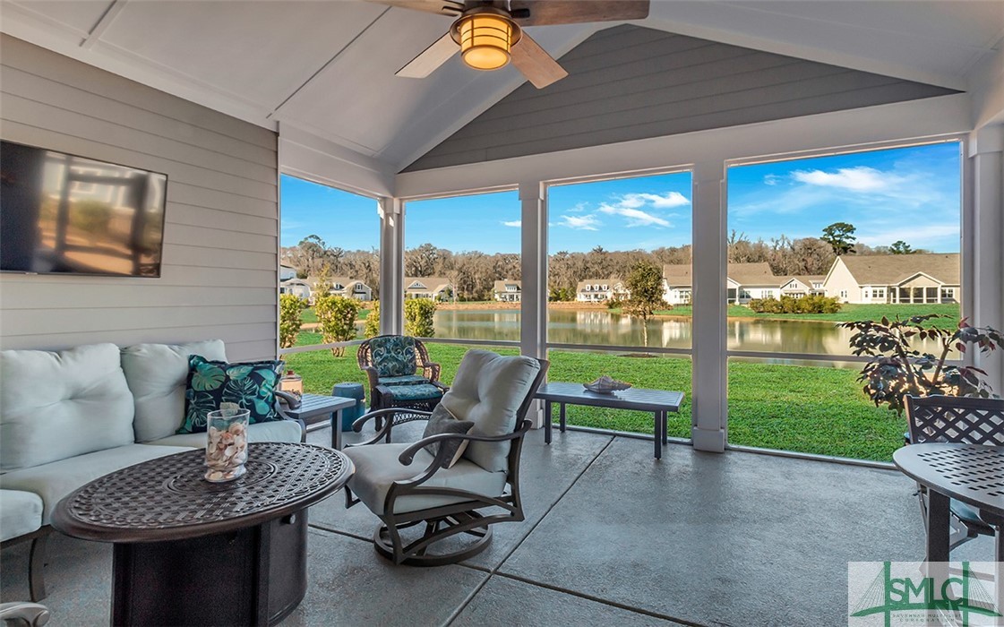 204 Park Chase Chase, Unit CHASE Pooler, GA 31322 - Photo 8 of 50 Screened Porch